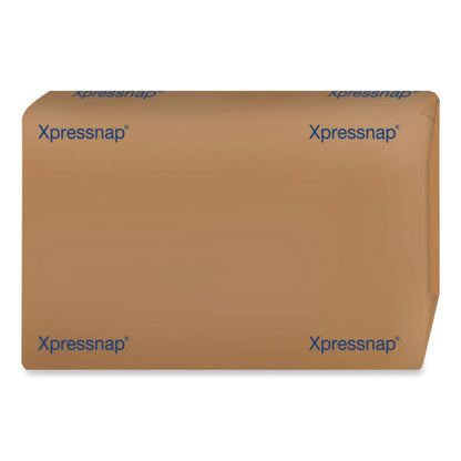 Tork Xpressnap Interfold Dispenser Napkins, 1-Ply, Bag-Pack, 13 x 8.5", White, 6000/Carton