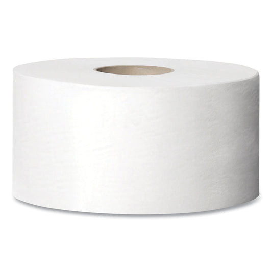 Tork Advanced Jumbo Bath Tissue, Septic Safe, 1-Ply, White, 3.48" x 1,200 ft, 12 Rolls/Carton