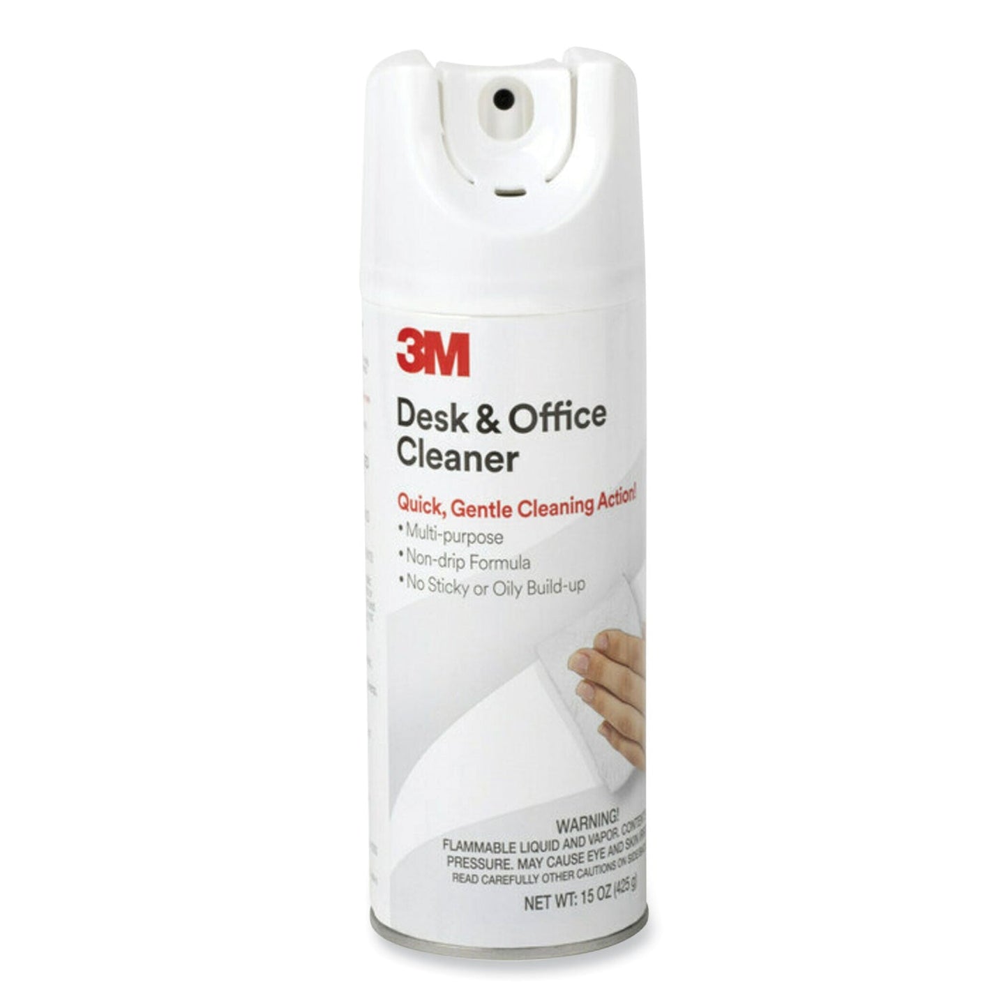 3M Desk and Office Spray Cleaner, 15 oz Aerosol Spray