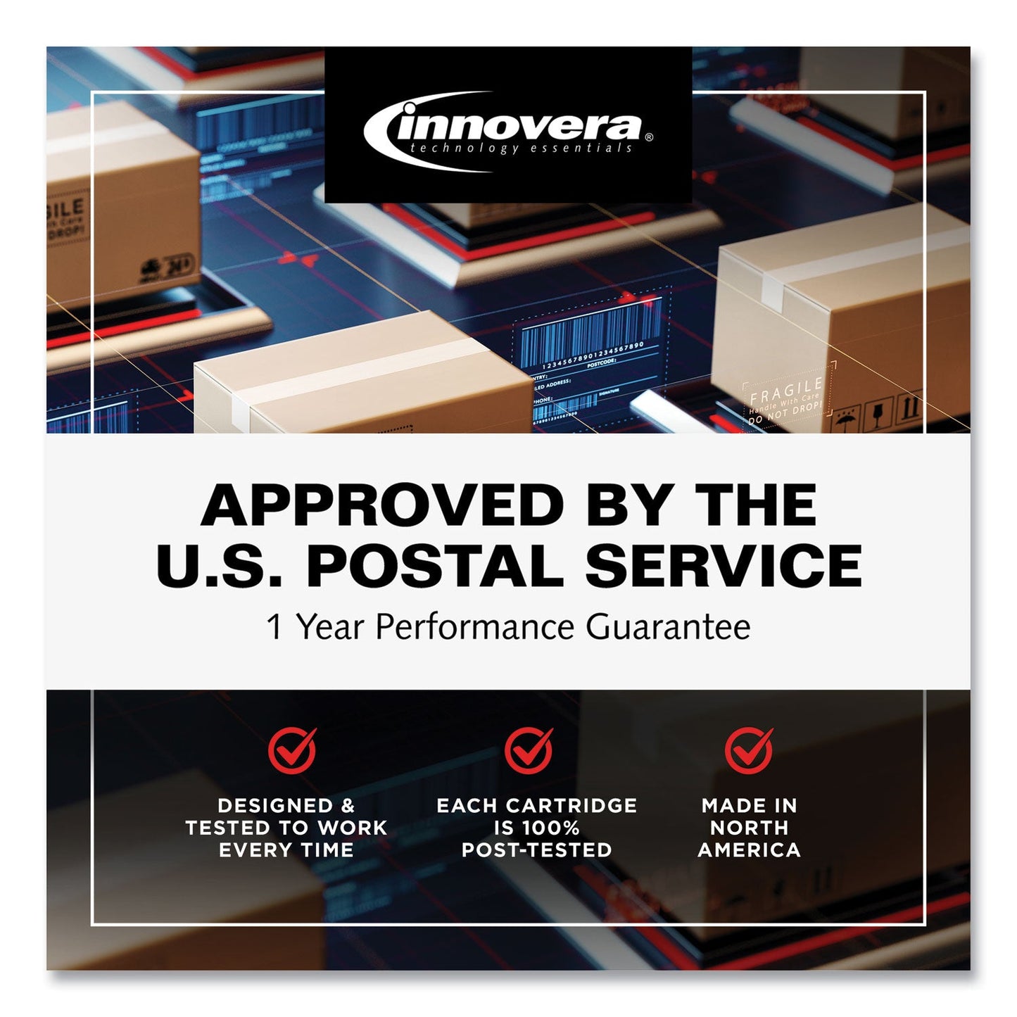 Innovera Remanufactured Black Toner, Replacement for MLT-D111S, 1,000 Page-Yield