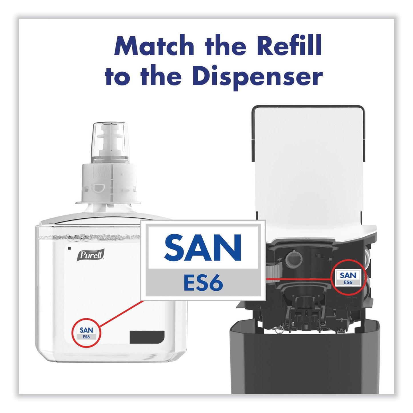 PURELL ES6 Touch Free Hand Sanitizer Dispenser, 1,200 mL, 5.25 x 8.56 x 12.13, Graphite