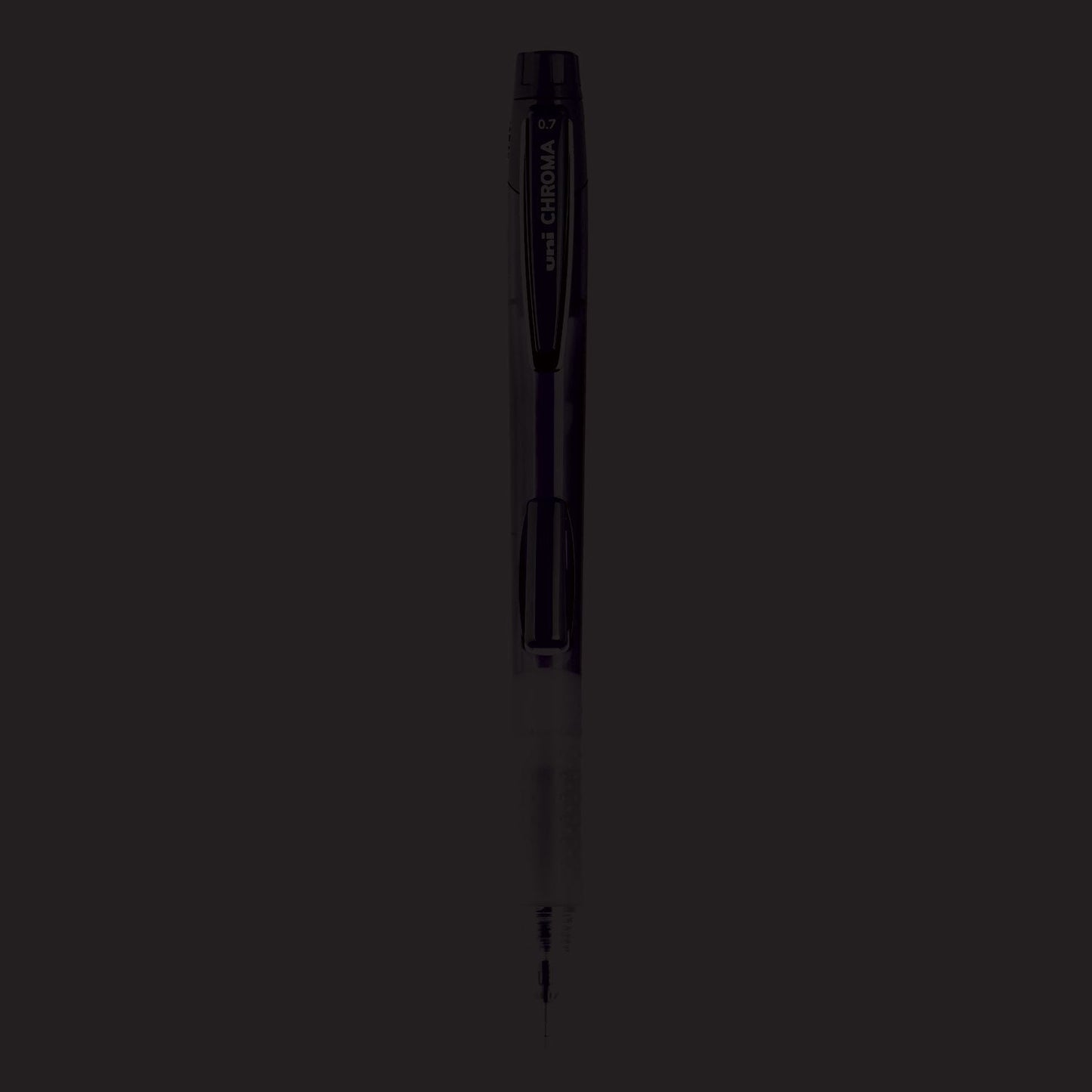uniball Chroma Mechanical Pencil, 0.7 mm, HB (#2), Black Lead, Cobalt Barrel, Dozen