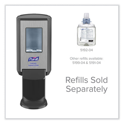 PURELL CS4 Hand Sanitizer Dispenser, 1,200 mL, 4.88 x 8.19 x 11.38, Graphite