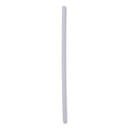 Boardwalk Jumbo Straws, 7.75", Plastic, Translucent, Unwrapped, 250/Pack, 50 Packs/Carton