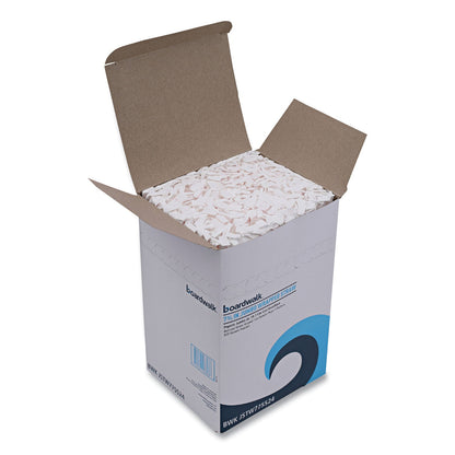 Boardwalk Wrapped Jumbo Straws, 7.75", Plastic, Red w/White Stripe, 400/Pack, 25 Packs/Carton