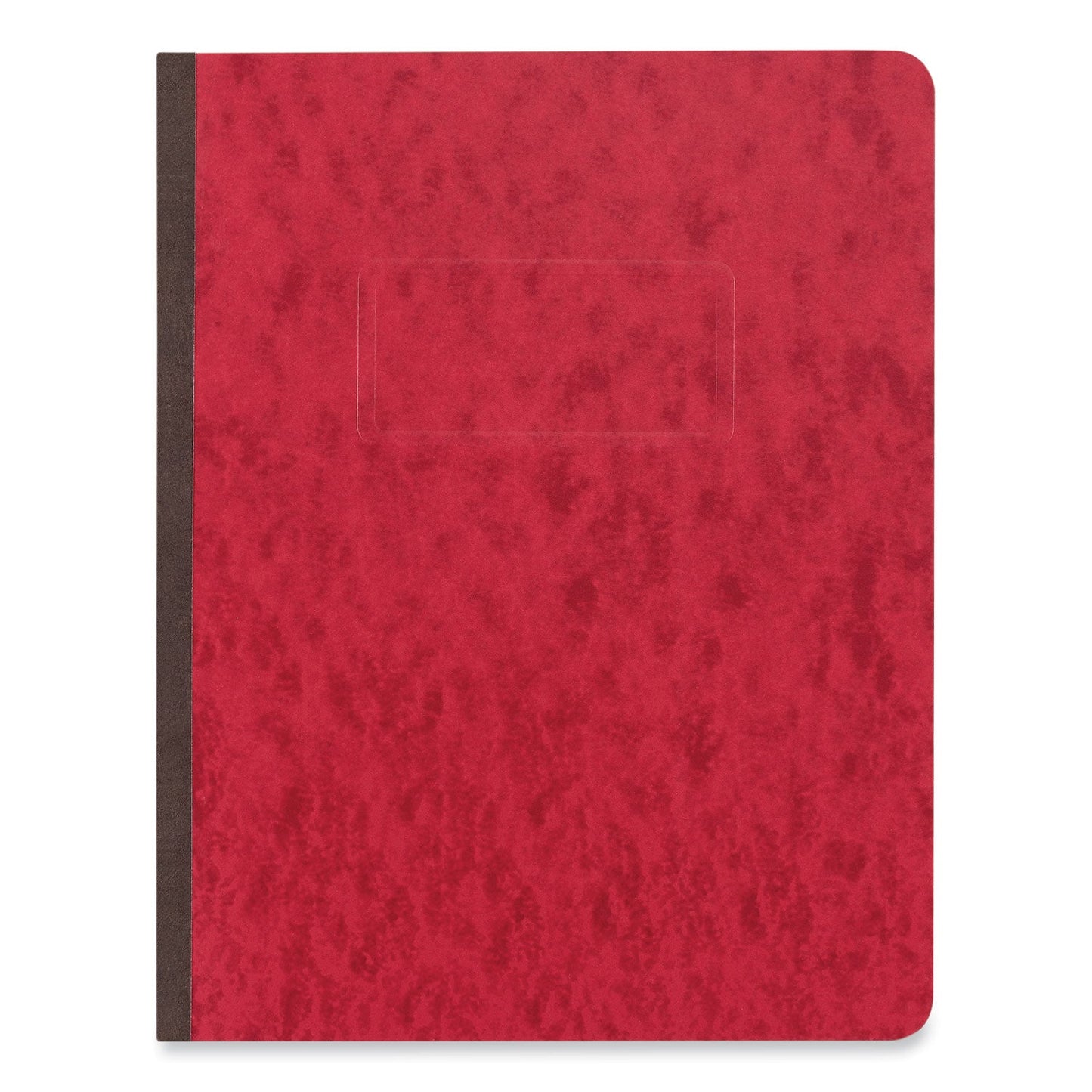 Universal Pressboard Report Cover, Two-Piece Prong Fastener, 3" Capacity, 8.5 x 11, Executive Red/Executive Red