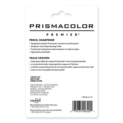 Prismacolor Premier Pencil Sharpener, 3.63 x 1.63 x 5.5, Black