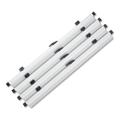 Safco Sheet File Hanging Clamps, 100 Sheets Per Clamp, 24" Length, 6/Carton