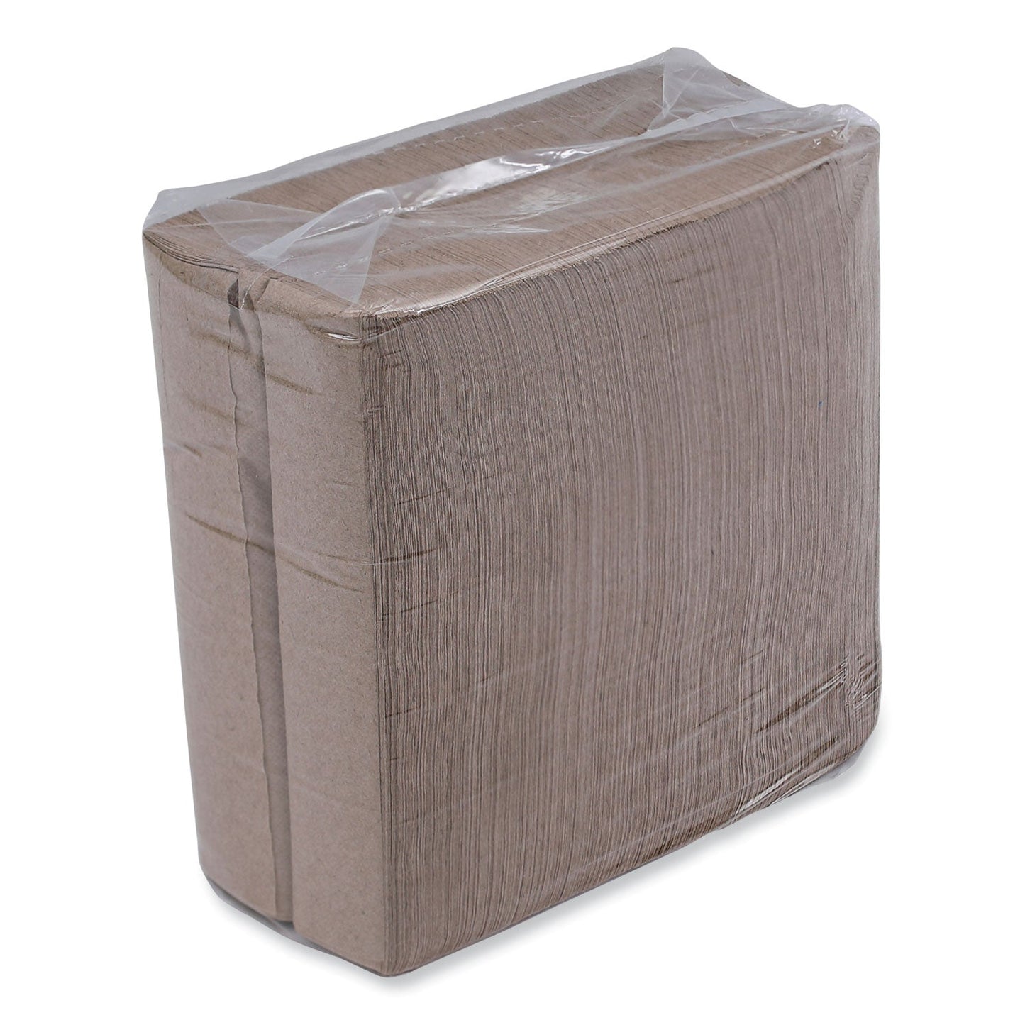 Boardwalk Tall Fold Dispenser Napkins, 1-Ply, 13 x 6, Kraft, 500/Pack, 20 Packs/Carton