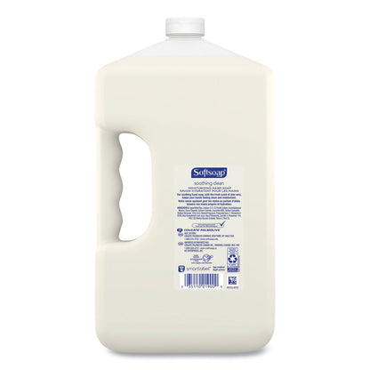 Softsoap Liquid Hand Soap Refill with Aloe, Aloe Vera Fresh Scent,  1 gal Refill Bottle, 4/Carton