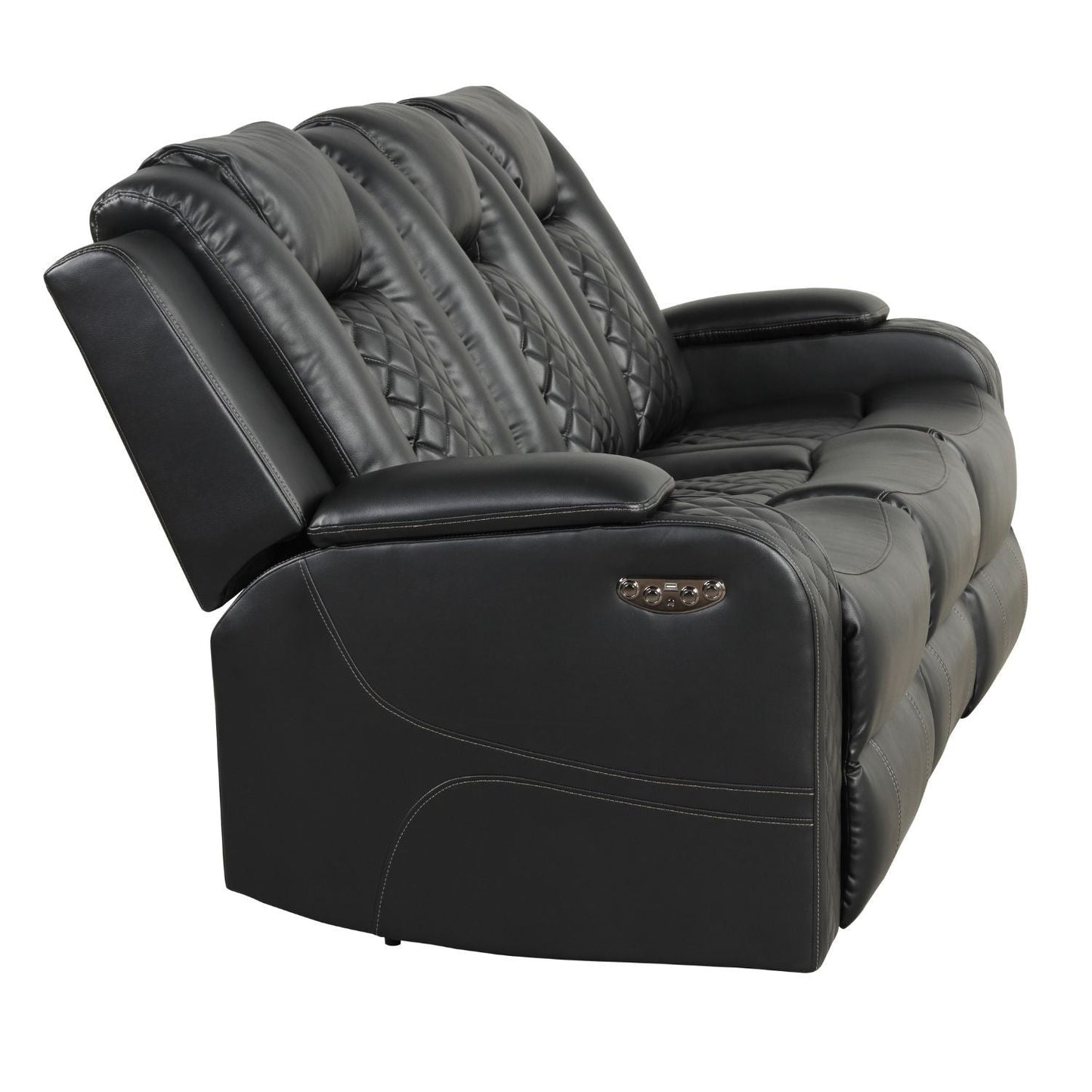 Benz - Power Reclining Sofa With LED Lighting