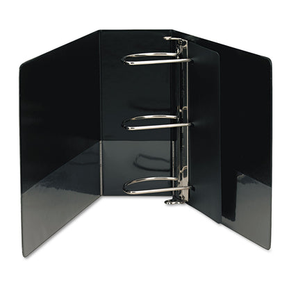 Samsill Nonstick D-Ring View Binder, 3 Rings, 5" Capacity, 11 x 8.5, Black