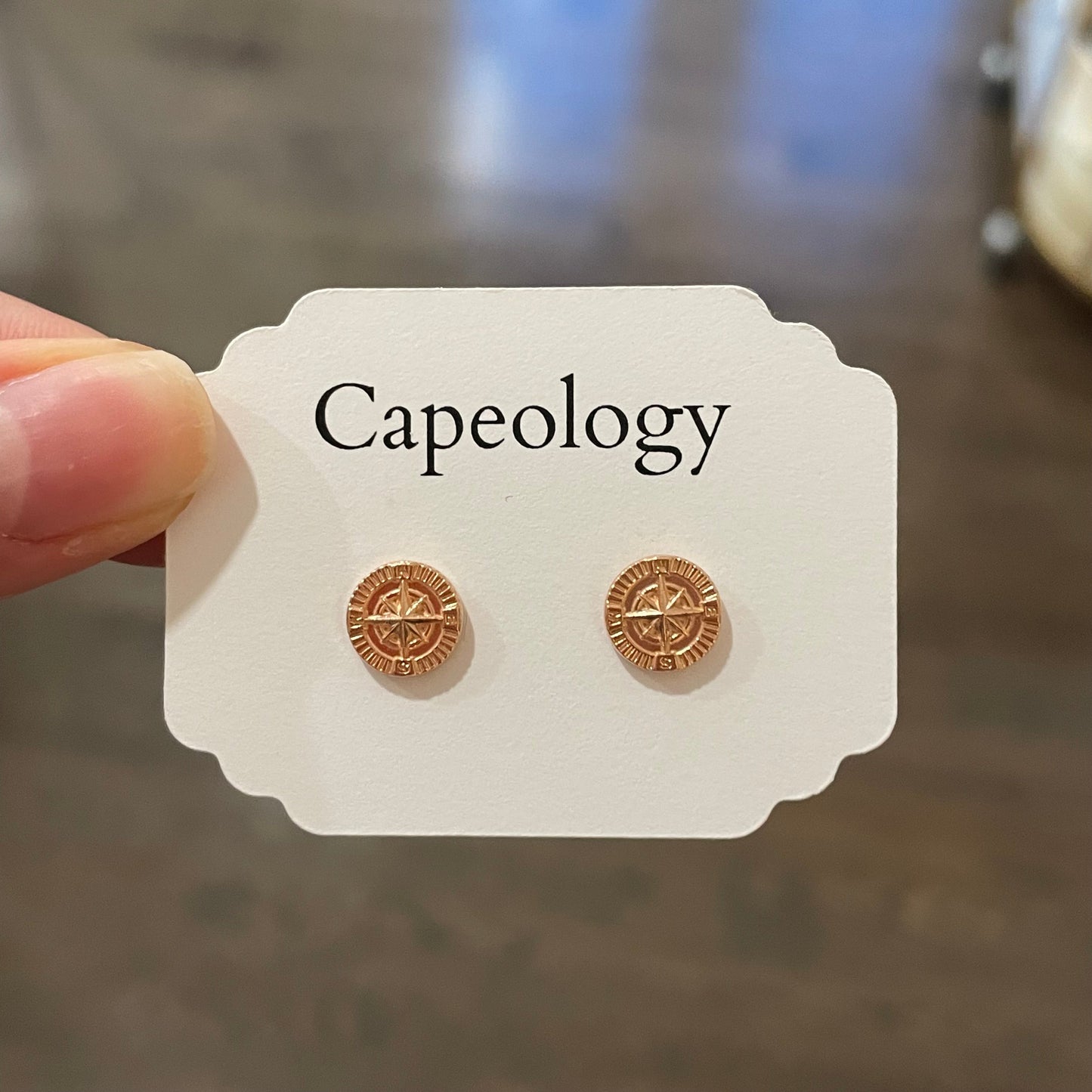 Compass Earrings