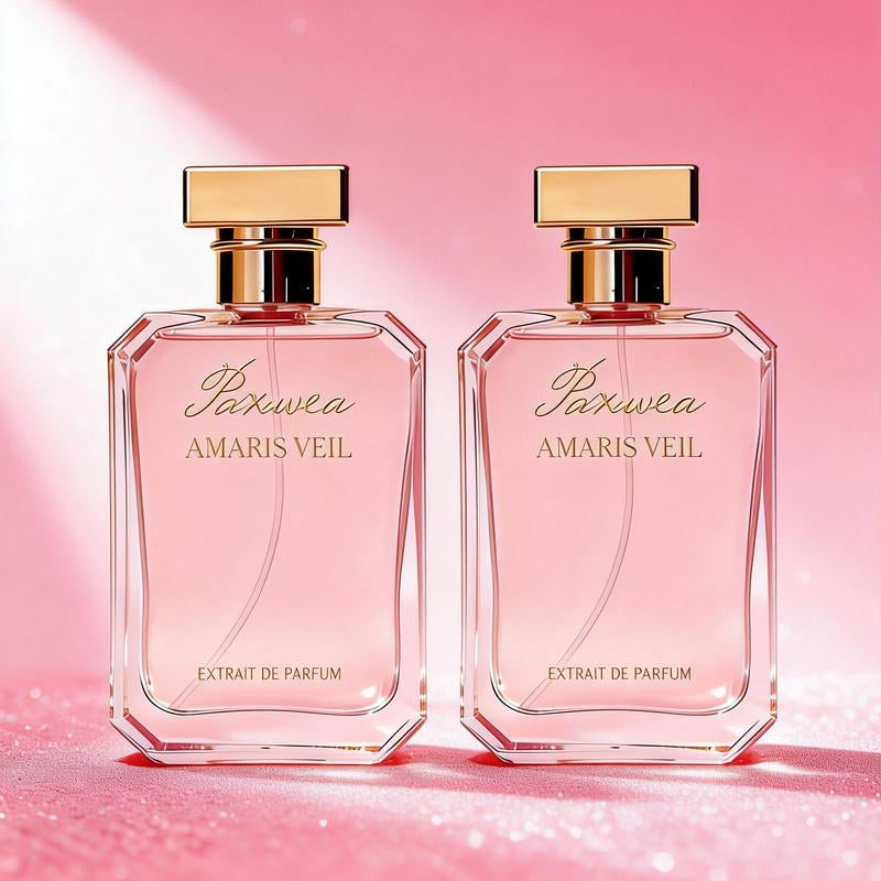 Paruvea Amaris Veil Extrait De Parfum – Loved Skin Sweetness Long-Lasting Strawberry Vanilla Gourmand Perfume, 100Ml (3.4 Fl Oz)