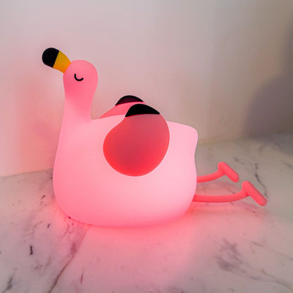Pink Flamingo Night Light