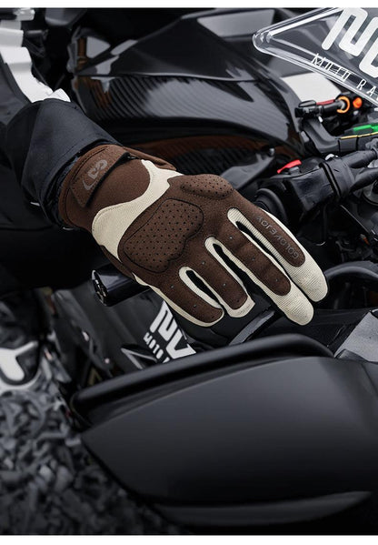ColorGuard™ Summer Sun Protection Breathable Motorcycle Gloves