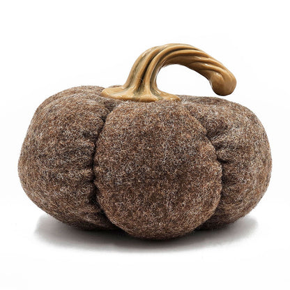 Pumpkin Ornament Decor For Holiday Harvest Festival Fall Festival & Thanksgiving (Set of 3)