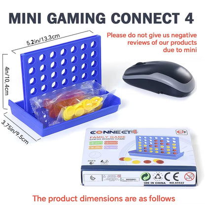Four in a Row Bingo Chess Connect Classic Family Board Game Toys Fun Educational Toy for Kids Children Entertainment Board Games