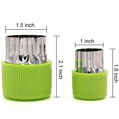 9-Pieces Set: LENK Vegetable Cutter Shapes