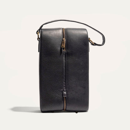 Hard Double Leather Wine Case