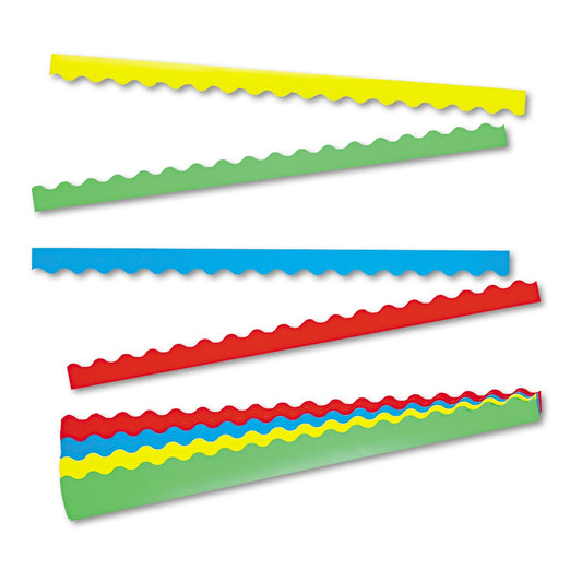 TREND Terrific Trimmers Border Variety Pack, 2.25" x 39", Assorted Colors, 48/Set