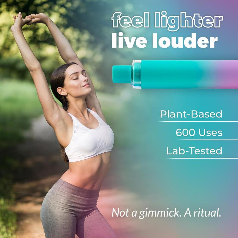Essi Fresh Flow Premium Portable Aroma Herbal Device Mullein Thyme Mint Blend Natural Plant-Based Calming Home Fragrance on the Go
