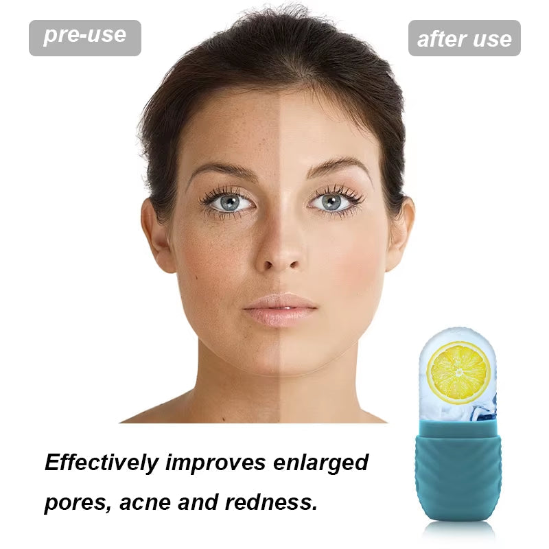 Revitalize Your Skin with Our Silicone Ice Facial Beauty Applicator - Ultimate Skin Care Tool for Refreshing Ice Shaving Massage!