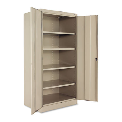Tennsco 72" High Standard Cabinet (Unassembled), 36 x 24 x 72, Putty