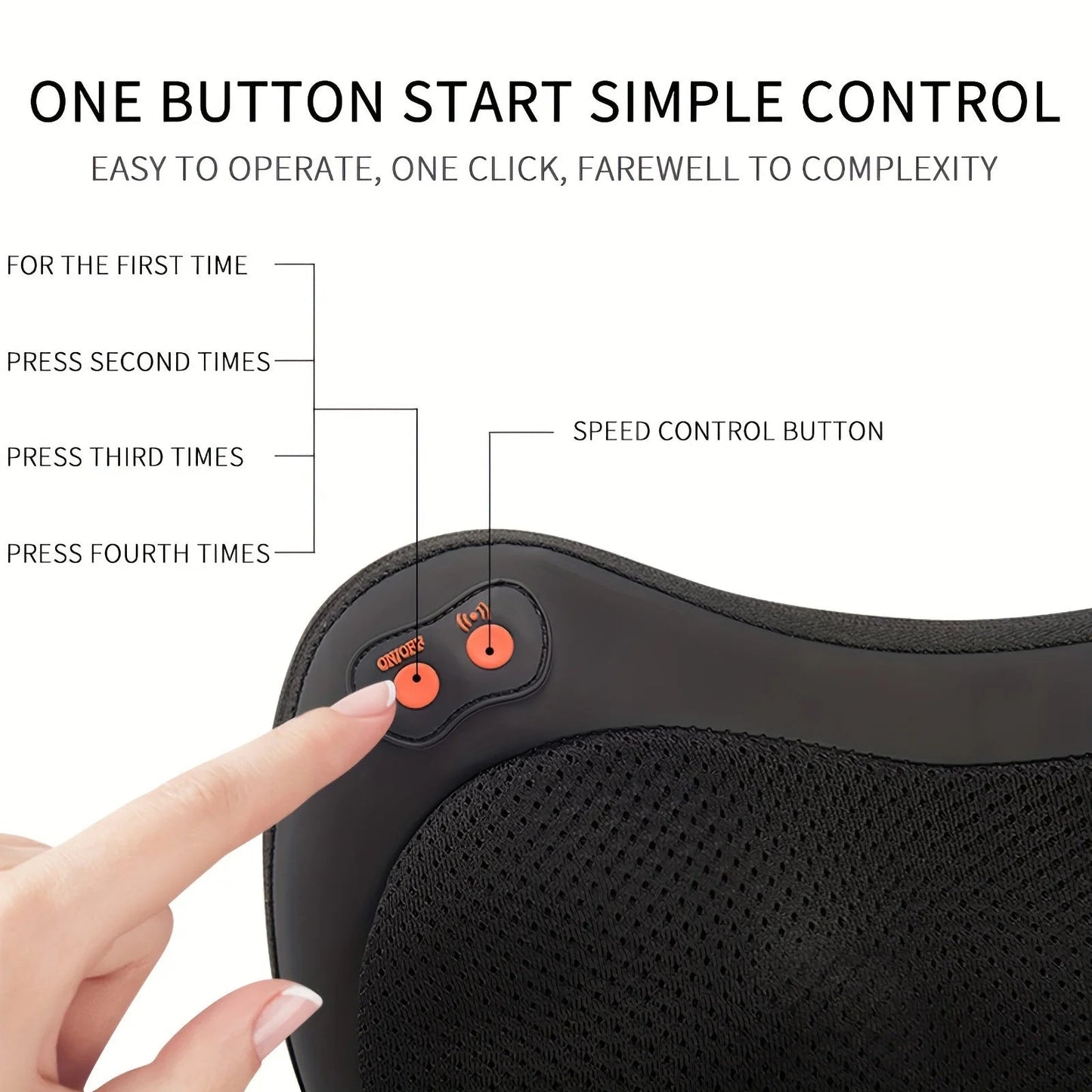 Ultimate Shiatsu Neck and Back Massager Pillow with Heat - Deep Tissue Relaxation for Muscles, Perfect Gift for Men and Women