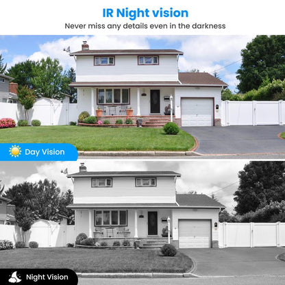 1080P Wireless Doorbell Camera, Smart Wifi Video Doorbell, AI Human Detection, Two-Way Audio, Night Vision, Cloud Storage, Instant Alert, 2.4Ghz Wifi, Outdoor Security Camera, Rechargeable Battery Powered