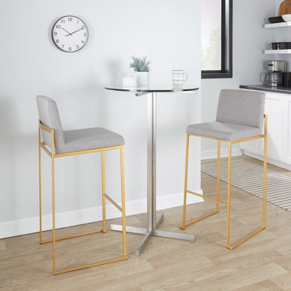 Fuji - Contemporary Design High Back Barstool
