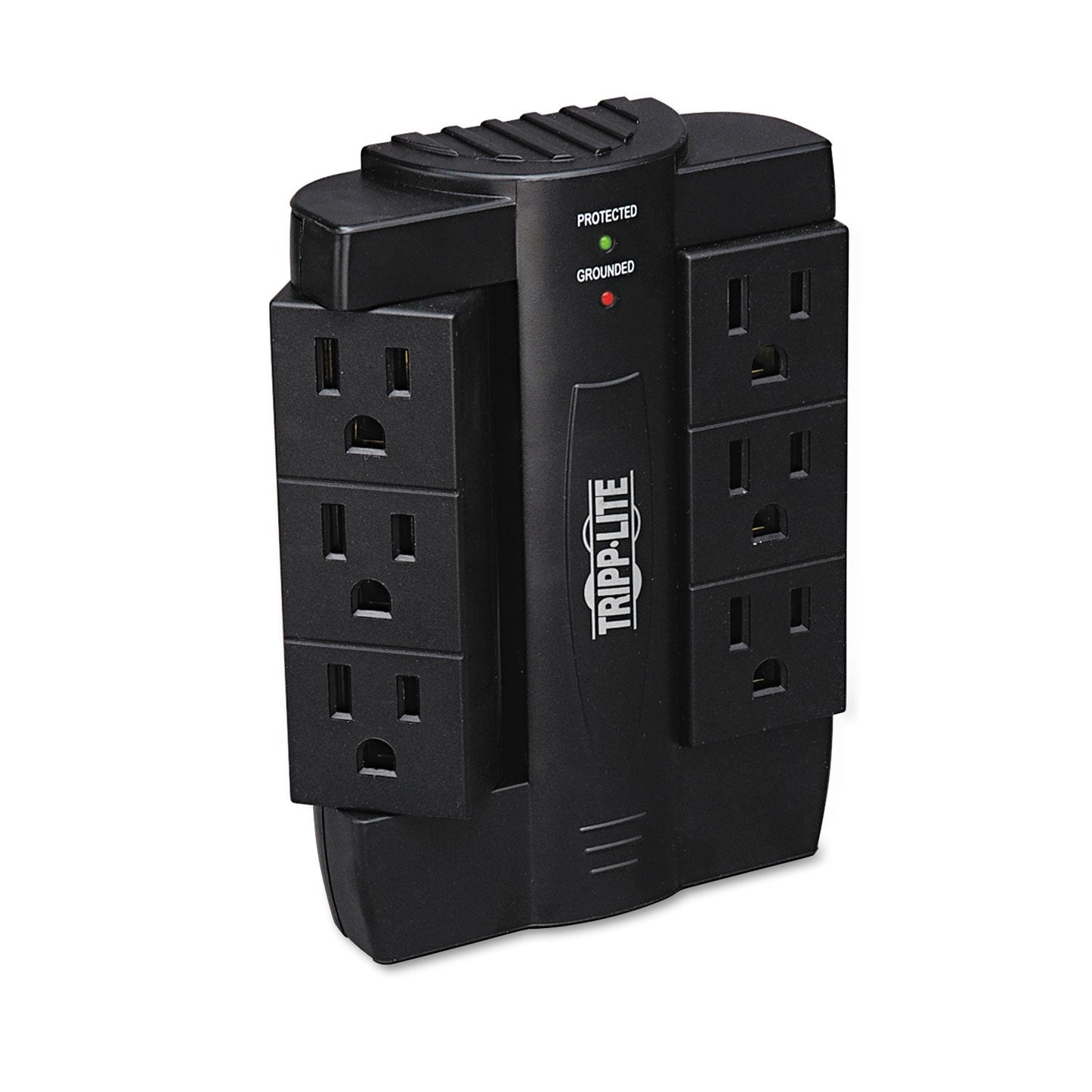 Tripp Lite Protect It! Surge Protector, 6 AC Outlets, 1,500 J, Black