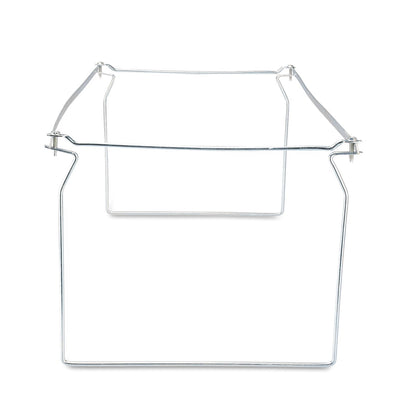 Universal Screw-Together Hanging Folder Frame, Letter Size, 23" to 26.77" Long, Silver, 6/Box