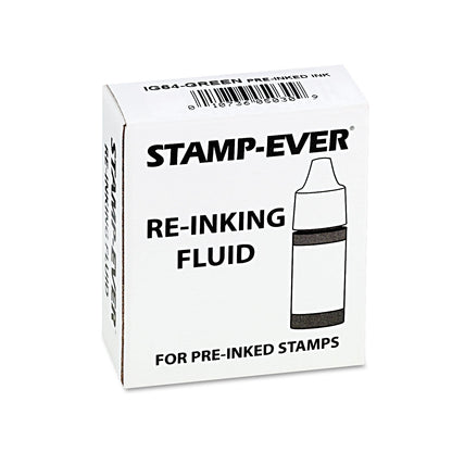 Trodat Refill Ink for Clik! and Universal Stamps, 7 mL Bottle, Green