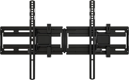 SANUS Extendable Tilting TV Wall Mount for 32”–90” Tvs up to 110 Lbs – 5.2” Extension for Easy Cable Access and Added Tilt, Tool-Free Tilt to Reduce Glare, Low Profile Design