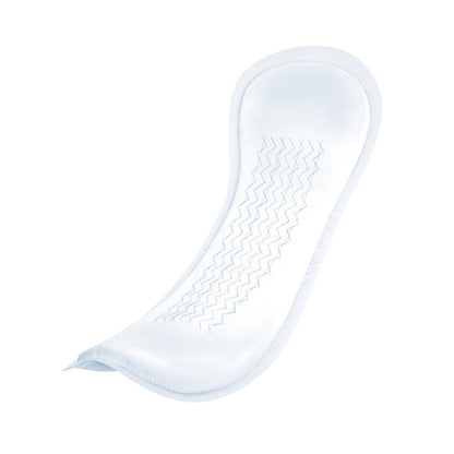Bladder Control Pad TENA® Dry Comfort™ 11 Inch Length Moderate Absorbency Super Absorbent Core One Size Fits Most 57181