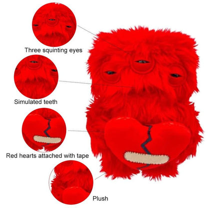 Fuggler Tooth Doll Monster 9'' Plush Toy | Collectible Adorably Creepy Unique Plush | Cute Funny Perfectly Weird Soft Toy | Valentine'S Day Heart Birthday Gift for Fans & Collectors