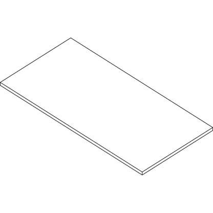 Alera Reversible Laminate Table Top, Rectangular, 71.5w x 29.5d, Espresso/Walnut