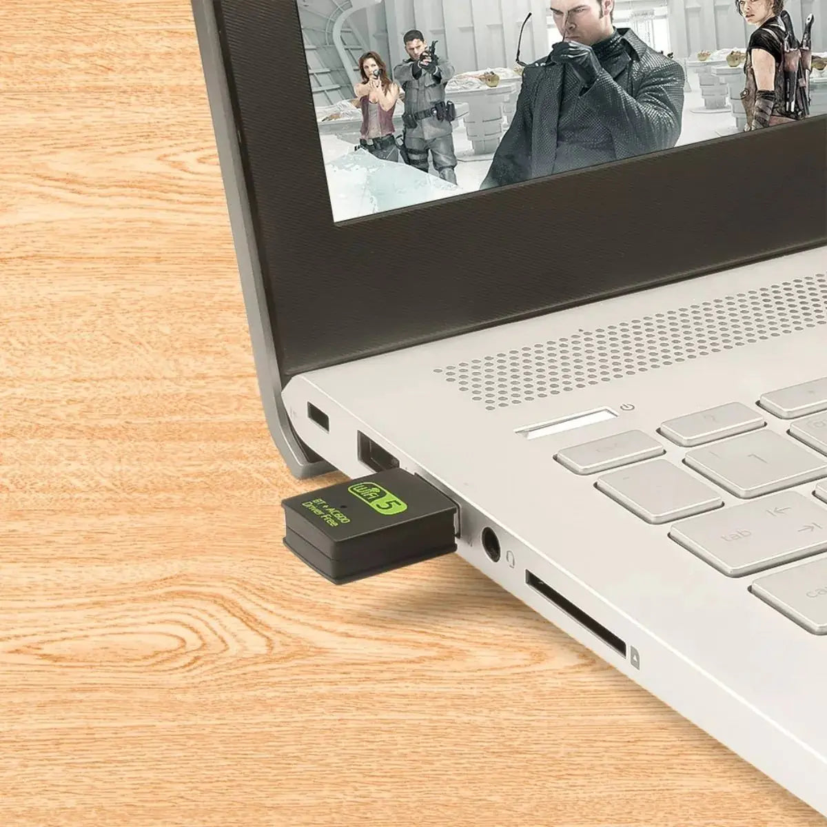 USB AC600m 2.4G+ 5G WIFI RECEIVER