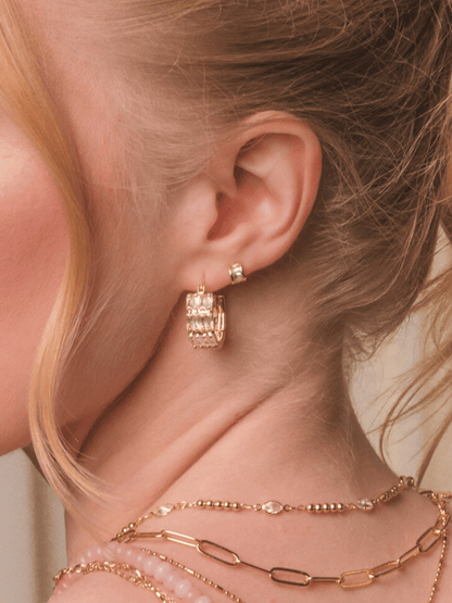August Hoop Earring