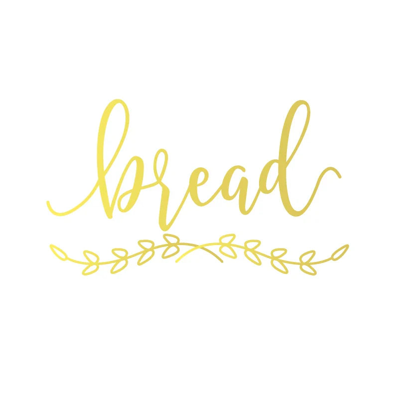 Farmhouse Bread Box Sticker | Kitchen Pantry Label Decal