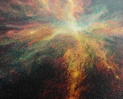 Galaxy Full of Stars, Pixel Space Art, Pixel Art, 3 piece wall art, 3 piece canvas, unique colorful living room wall art