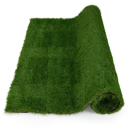 Indoor Outdoor Synthetic Turf Mat with Drainage Holes