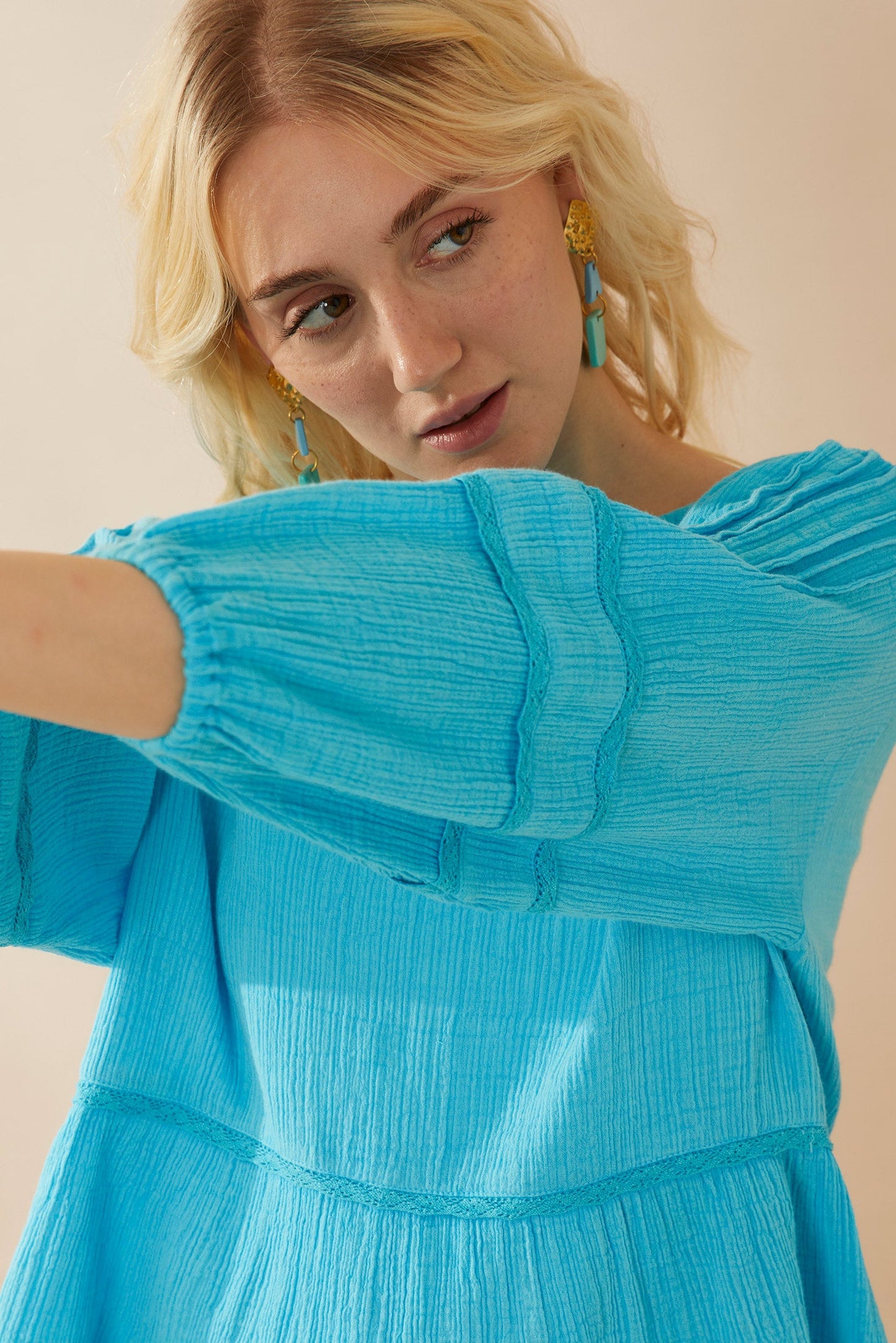 Avery Gathered Waist Top