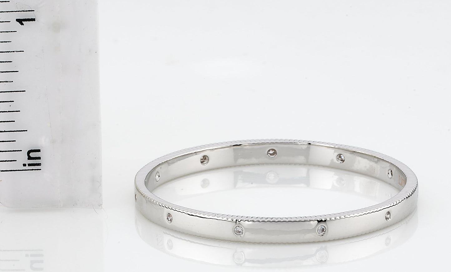 Cubic Zirconium Studded Bangle