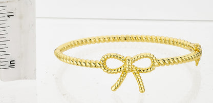 Rope Bow Bangle