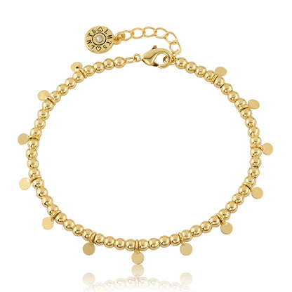 LMTS Classic! Bead & Disc Dangles Bracelet