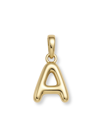 Bubble Initial Clip Charm