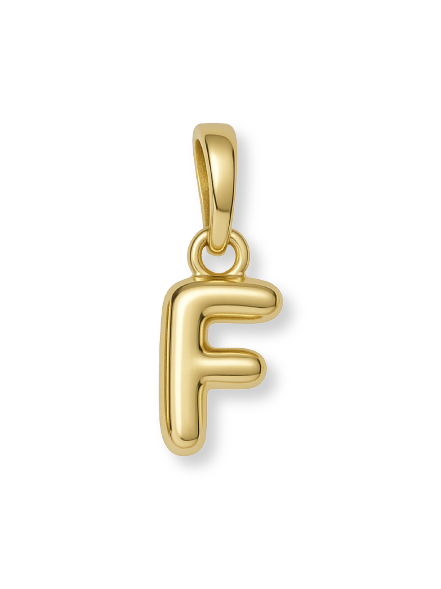 Bubble Initial Clip Charm