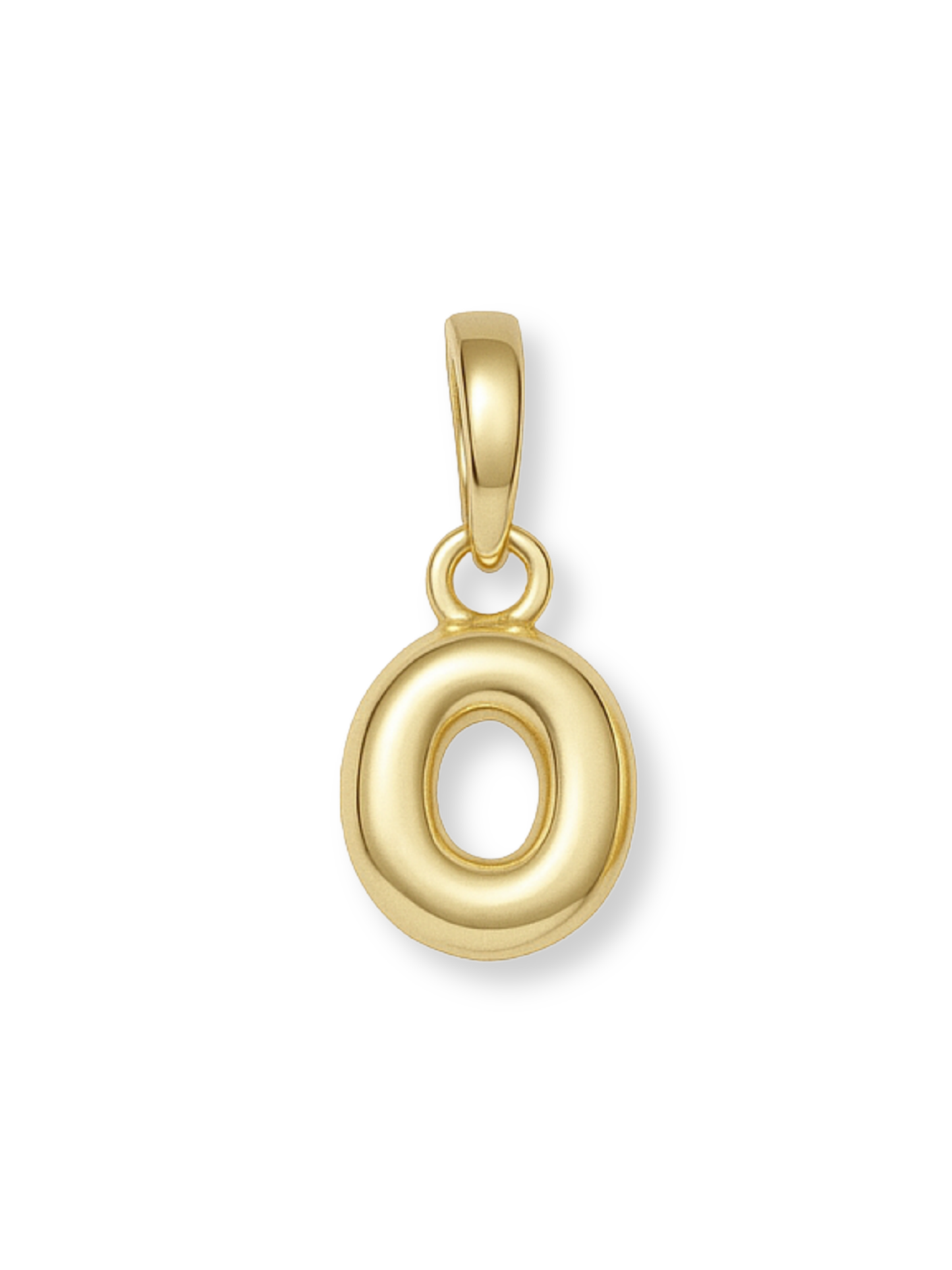 Bubble Initial Clip Charm
